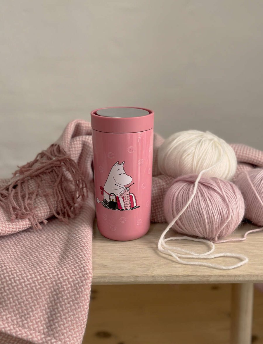 Stelton To Go Click Mumin Thermosbecher 200 ml, Moomin Knitting